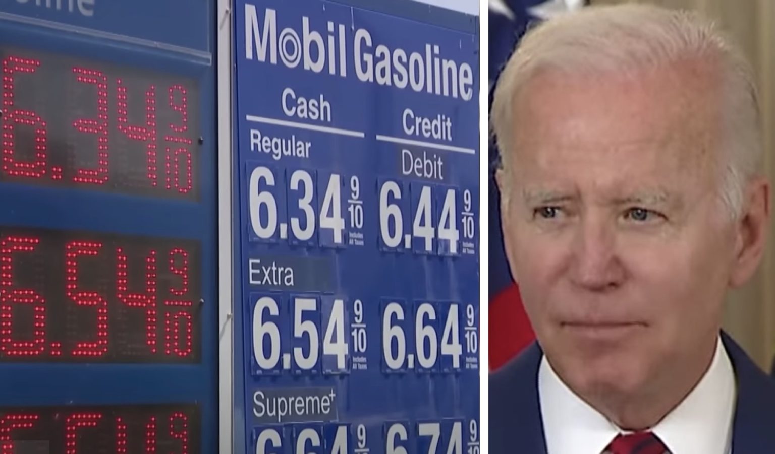BREAKING Biden Considered Fixing High Gas Prices With Rebate Cards 