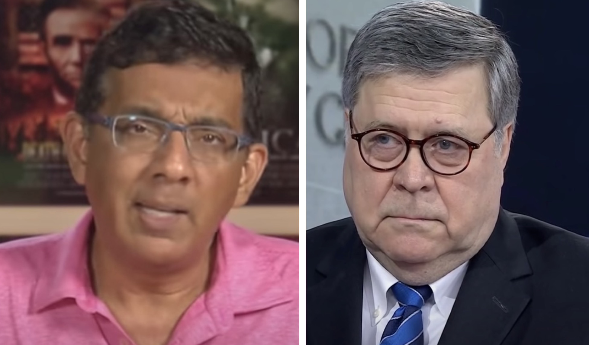 D'Souza Throws Down the Gauntlet Against Bill Barr's Dismissive