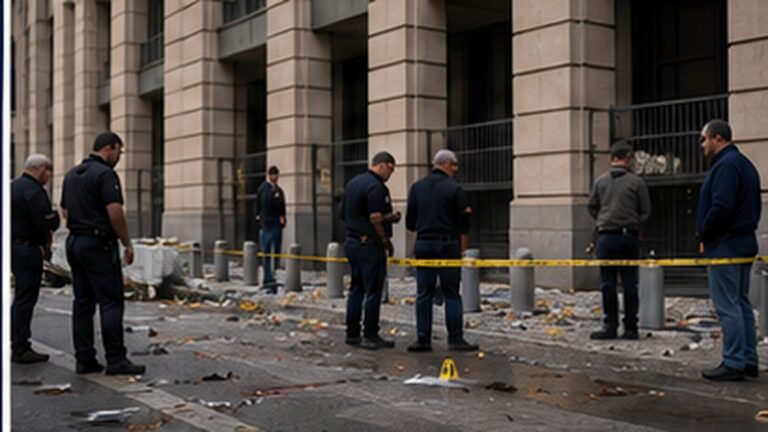 What Happened Outside This Federal Building at 8:30 a.m. Has Investigators Asking Bigger Questions